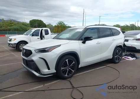 2021 Toyota Highlander Xse from USA, damaged, VIN 5TDLZRAH7MS056774
